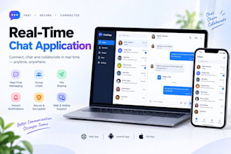 develop real time chat application