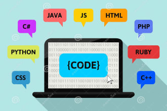 do java, c and html, android development programming
