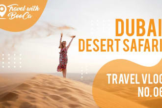 design your travel vlog thumbnail