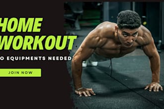 create a customized home workout plan