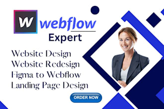 design and redesign webflow website animations, cms and memberstack members site