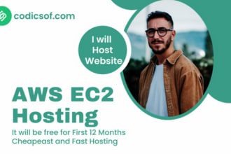 host your wordpress website on AWS ec2 for 12 months