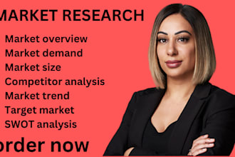do market research, business analysis, competitors,swot analysis, reports