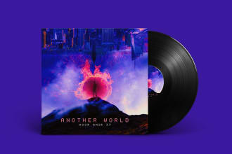 professionally design your album cover or music cover art