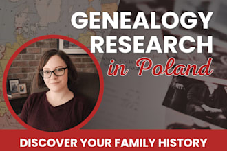 do a genealogy research in poland