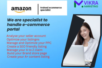 be your amazon specialist manager consultant and fba virtual assistant