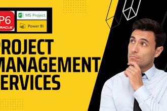 assist you with project management and periodic updates
