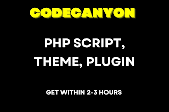 quickly setup PHP script from codecanyon on any hosting or vps