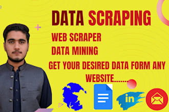do internet research, web scraping and b2b lead generation