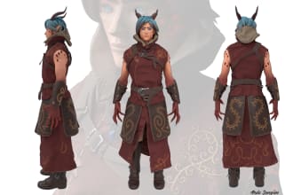 model a stylized character for you
