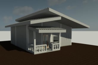 make 3d model in revit