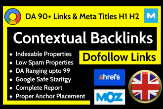 contextual dofollow SEO backlinks link building
