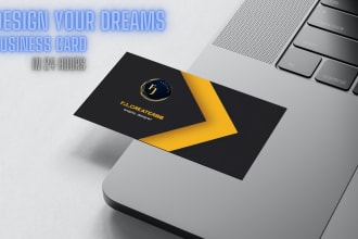 design professional and luxury print ready business card