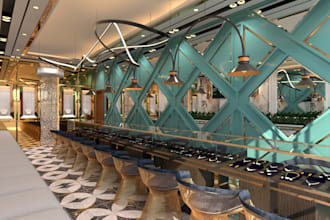 design and render 3d commercial space