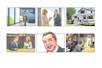 create storyboard for your film and video