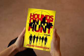 create a mystery or thriller book cover, cover design, ebook cover