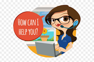 be your customer service representative