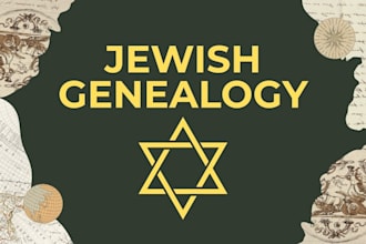 do genealogy research on your jewish heritage