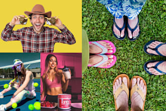 shoot lifestyle product photography with real models