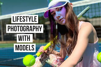 shoot lifestyle product photography with models