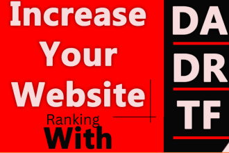 increase domain authority da tf domain rating DR ahrefs