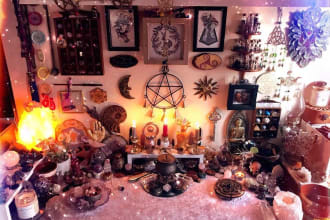 cast a powerful spell to help achieve your desire