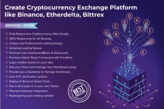 build your own crypto and forex exchange web and mobile app