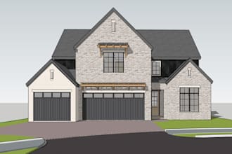 do sketchup modeling and rendering