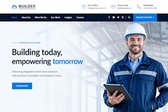 build wordpress website design