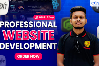 do custom full stack website development