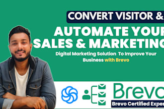 configure brevo email automation, workflow and  abandon cart