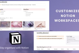 design the ideal notion setup tailored to your needs