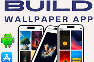 made wallpaper app for android and ios using flutter