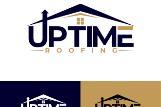 make fantastic roofing logo design without creative concept
