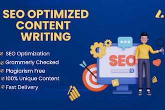 do SEO article writing, content writing, blog posts writing