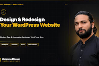 design redesign wordpress website