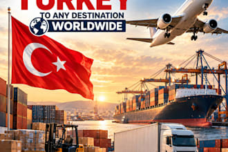 arrange freight and shipping from turkey worldwide