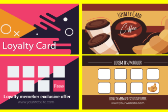 design a gift card, loyalty card, greeting card, or gift voucher