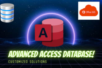 create microsoft access database projects and templates