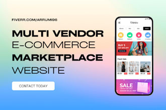develop a multi vendor ecommerce marketplace wordpress website