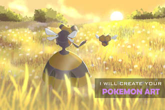 create your pokemon art