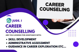be your professional career counsellor