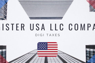 register US llc or corp company for non USA residents