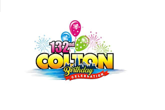 design wonderful fireworks event logo