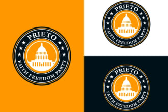 design attractive political campaign logo in 24 h