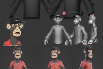 create 3d models for nft collections