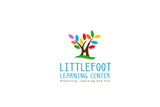 do perfect outstanding worthy little foot learning center logo