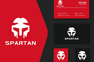 do elegant warrior logo design with unlimited revision