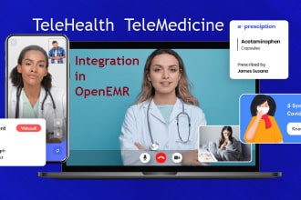 integrate telehealth telemedicine in openemr