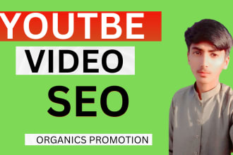 do youtube SEO specialist and increase organic subscribers